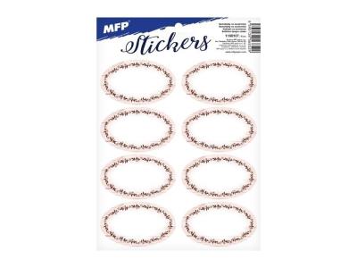 Opakowanie Naklejki na przetwory 16,2x23cm