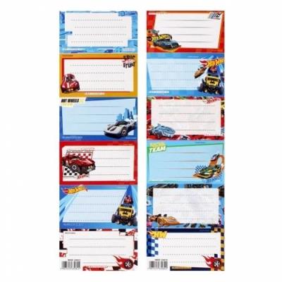 Opakowanie Naklejki na zeszyt Hot Wheels (25szt)