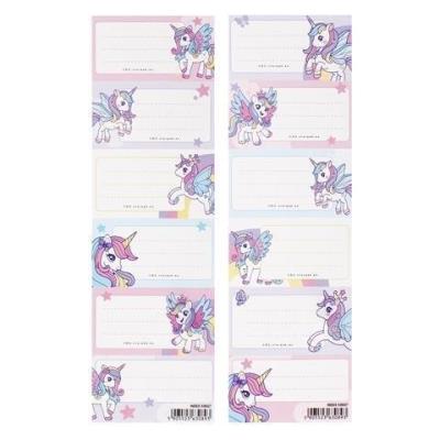 Opakowanie Naklejki na zeszyt Unicorn (25szt)