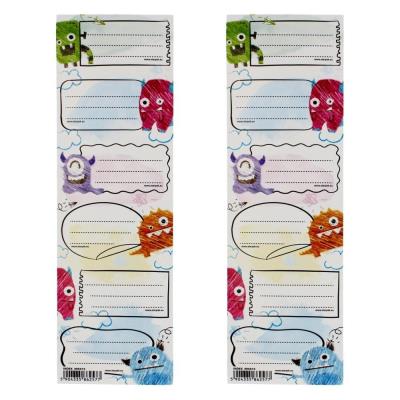 Opakowanie Naklejki na zeszytMonster (25szt)