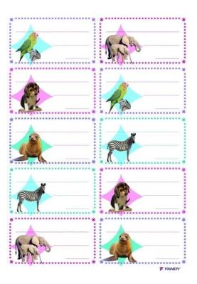 Opakowanie Naklejki na zeszyty 06