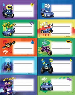 Opakowanie Naklejki na zeszyty Batman