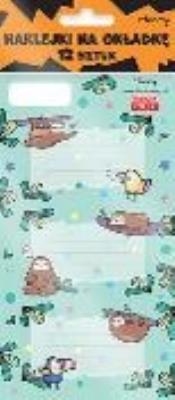 Opakowanie Naklejki na zeszyty - Leniwce (12szt)