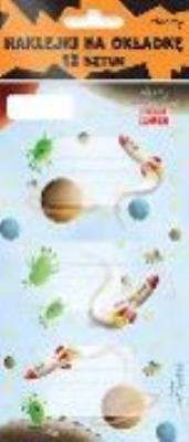 Opakowanie Naklejki na zeszyty - Rakieta (12szt)