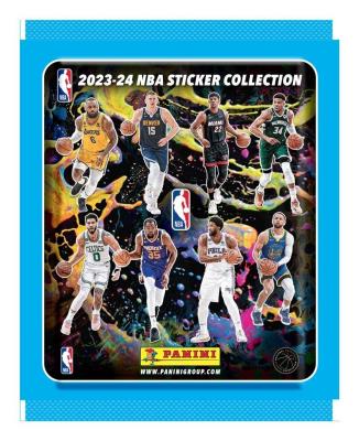 Naklejki NBA 2023/2024. Wydawca: Panini. SmakLiter.pl Opakowanie Naklejki NBA 2023/2024