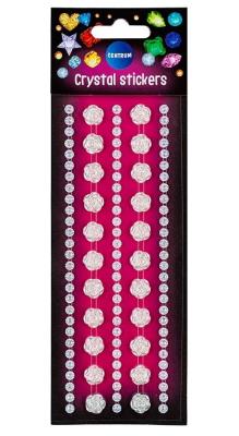 Naklejki ozdobne Cristal mix 80963. Wydawca: Centrum. SmakLiter.pl Opakowanie Naklejki ozdobne Cristal mix 80963