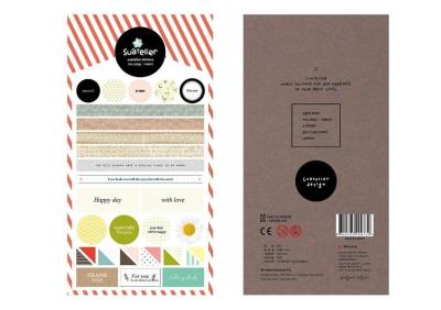 Opakowanie Naklejki ozdobne Dziękuję Życzenia