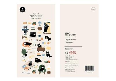 Opakowanie Naklejki ozdobne Kocie życie