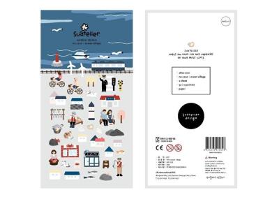 Opakowanie Naklejki ozdobne Na plaży