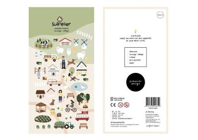 Opakowanie Naklejki ozdobne Na wsi