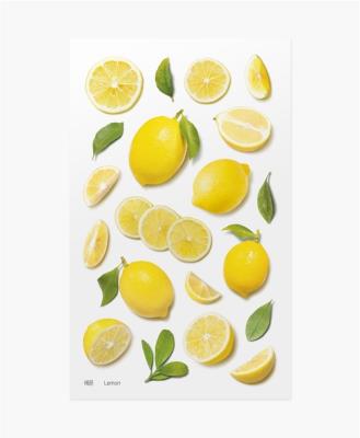 Opakowanie Naklejki ozdobne owoce - cytryny