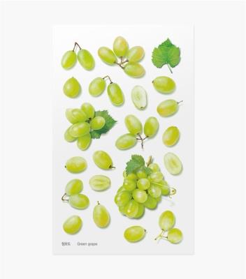 Opakowanie Naklejki ozdobne owoce - Winogrona