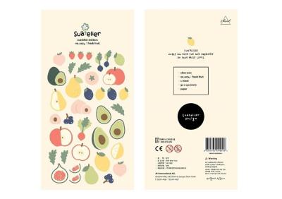 Opakowanie Naklejki ozdobne Owoce