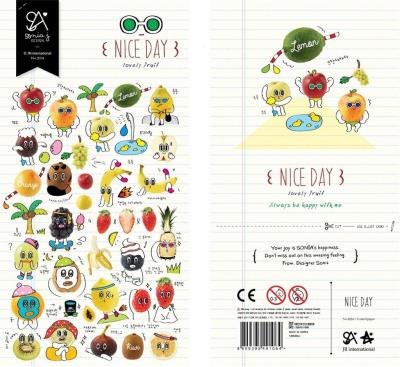 Opakowanie Naklejki ozdobne Owocny nastrój