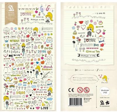 Opakowanie Naklejki ozdobne Zauroczenie