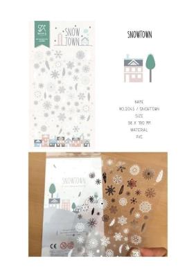 Opakowanie Naklejki ozdobne Zimowe miasteczko