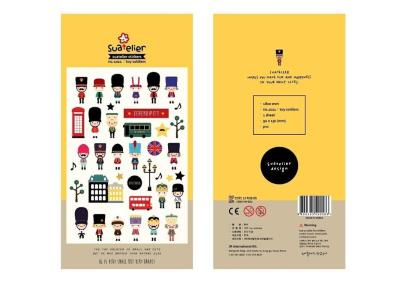 Opakowanie Naklejki ozdobne Żołnierzyki