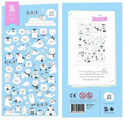 Opakowanie Naklejki ozdobne Zwierzęta polarne