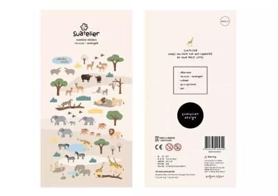 Opakowanie Naklejki ozdobne Zwierzęta Serengeti