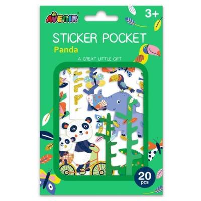 Opakowanie Naklejki - Panda