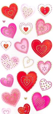 Opakowanie Naklejki papierowe brokatowe DPNB-105 DP