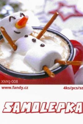 Opakowanie Naklejki papierowe Mini - Boże Narodzenie