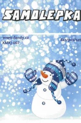 Opakowanie Naklejki papierowe Mini - Boże Narodzenie