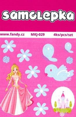 Opakowanie Naklejki papierowe Mini - Księżniczki