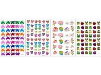 Opakowanie Naklejki papierowe Mini MKJ-004