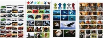 Opakowanie Naklejki papierowe Mini MKJ-019