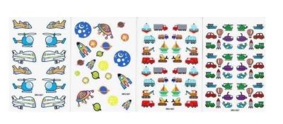 Opakowanie Naklejki papierowe Mini - Pojazdy