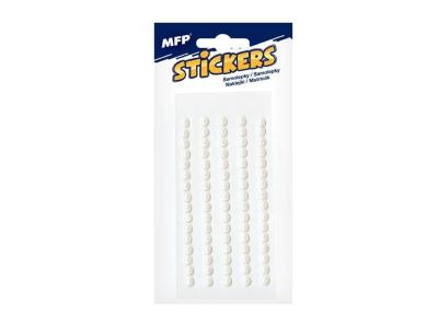 Opakowanie Naklejki perły 5mm 1101PE