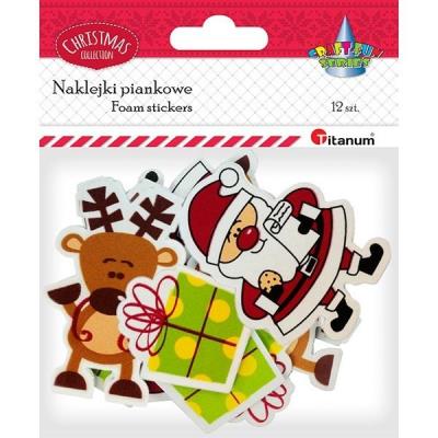 Opakowanie Naklejki piankowe 12szt