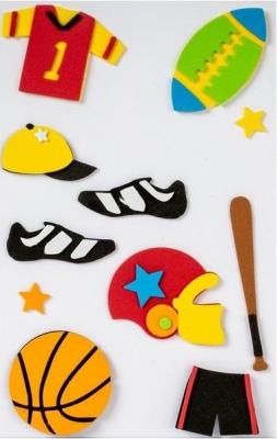 Opakowanie Naklejki piankowe 3D 3cm 9szt