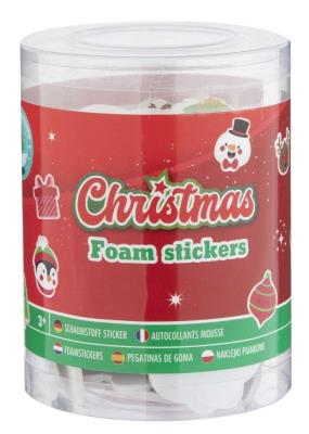 Naklejki piankowe Christmas. Wydawca: Icom. SmakLiter.pl Opakowanie Naklejki piankowe Christmas