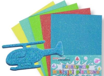 Opakowanie Naklejki piankowe transport 20,3x31,20cm 5szt