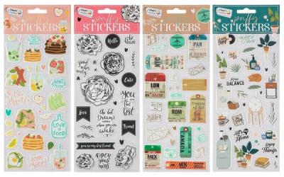 Opakowanie Naklejki Puffy mix