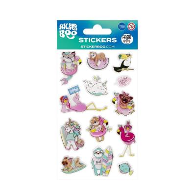 Naklejki Sticker BOO Aloha. Wydawca: Sticker Boo. SmakLiter.pl Opakowanie Naklejki Sticker BOO Aloha