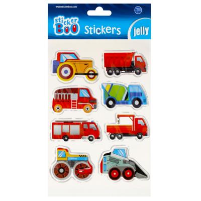 Opakowanie Naklejki Sticker BOO Autka