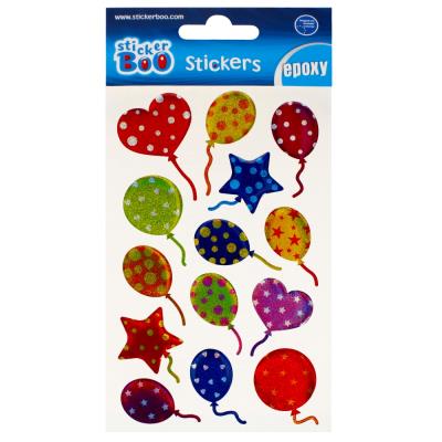 Opakowanie Naklejki Sticker BOO Balony