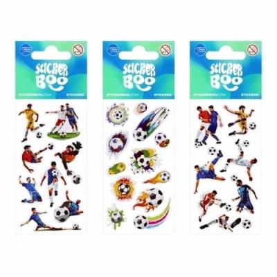 Naklejki Sticker BOO Football. Wydawca: Sticker Boo. SmakLiter.pl Opakowanie Naklejki Sticker BOO Football