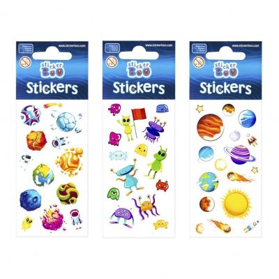 Opakowanie Naklejki STICKER BOO Kosmos mix