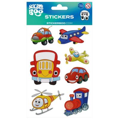 Naklejki Sticker BOO Pojazdy. Wydawca: Sticker Boo. SmakLiter.pl Opakowanie Naklejki Sticker BOO Pojazdy