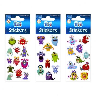 Opakowanie Naklejki STICKER BOO Potworki mix