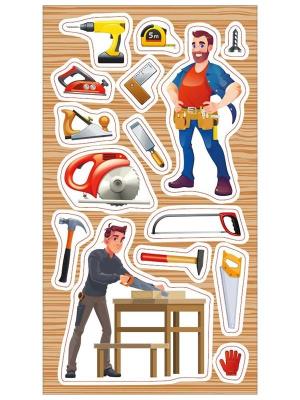 Opakowanie Naklejki Stolarz