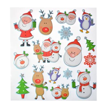 Opakowanie Naklejki świąteczne 3D