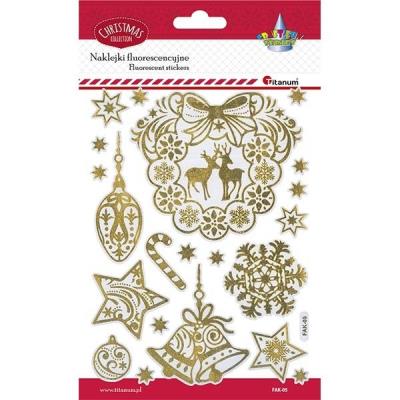Opakowanie Naklejki świecące w ciemności 21szt