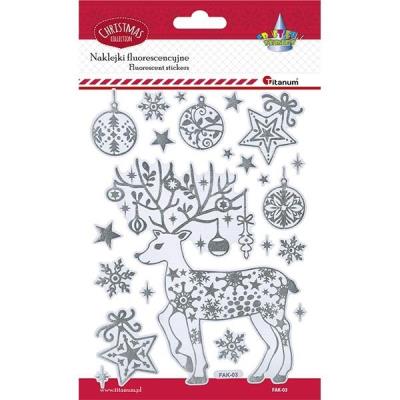 Opakowanie Naklejki świecące w ciemności 22szt