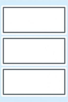 Opakowanie Naklejki szkolne białe 18szt