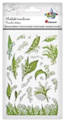 Opakowanie Naklejki transferowe Konwalie 2 plansze
